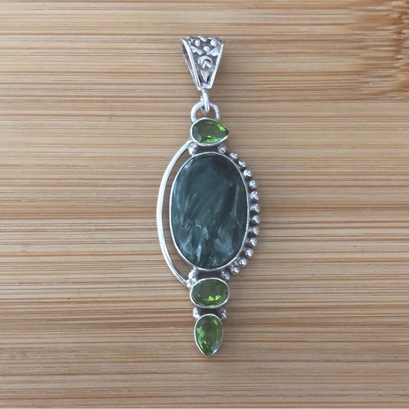 $62  Southwest Estate Pendant With Chain  Sterling   Marked Sterling Sweet & 925 - Picture 5 of 7